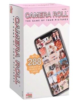 Endless Games Camera Roll Game- The Game of Your Pictures (NWT)